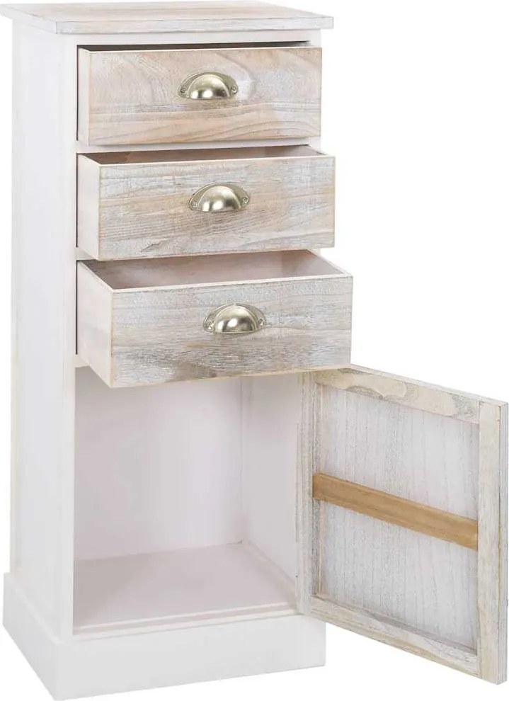 284075 vidaXL Страничен шкаф 38x28x86 см дърво пауловния