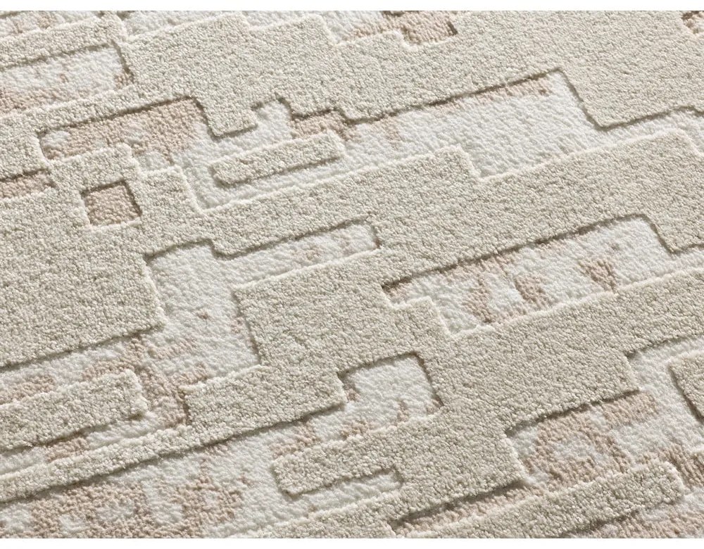 Кремав килим 133x190 cm Baresa – Universal