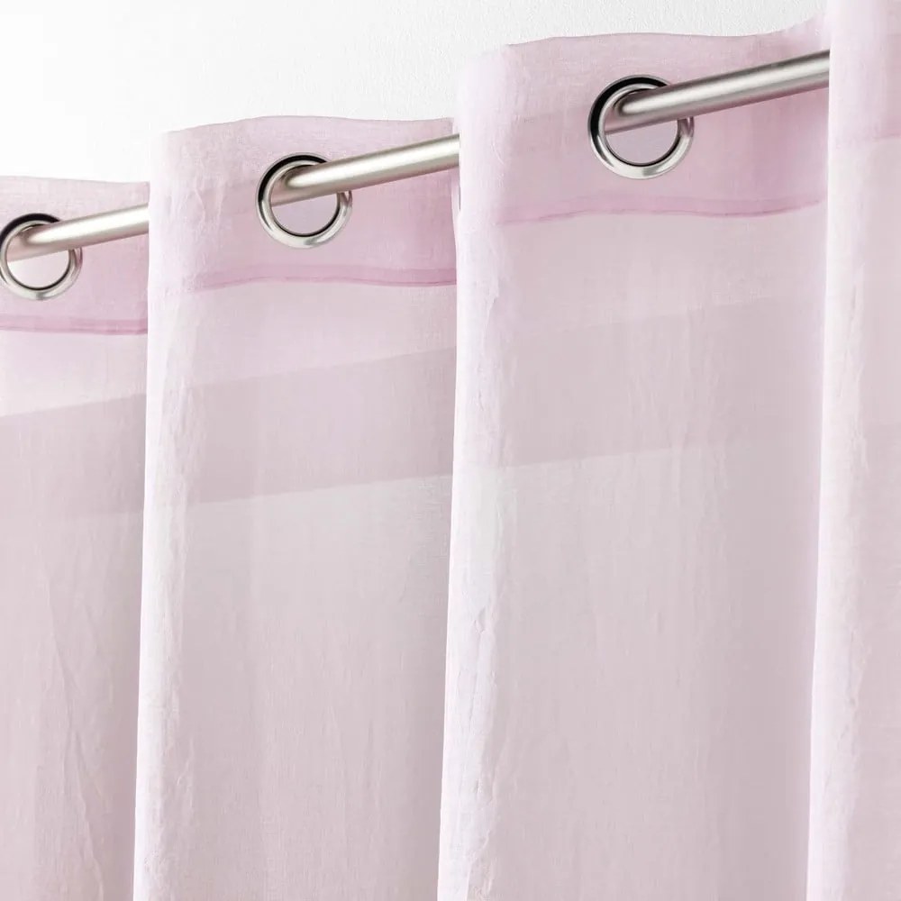 Розова завеса 140x280 cm Telma – douceur d'intérieur