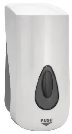 Дозатор за течен сапун 11,5 x 24,5 см, бял