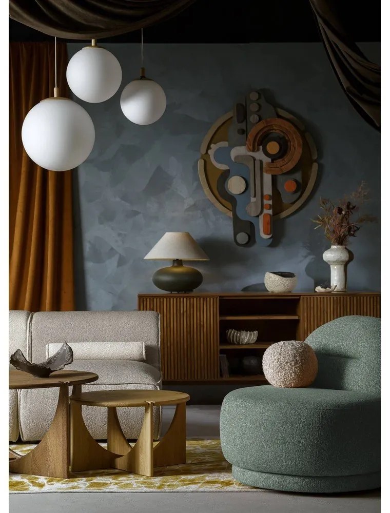 Зелено кресло Ovo – Miuform