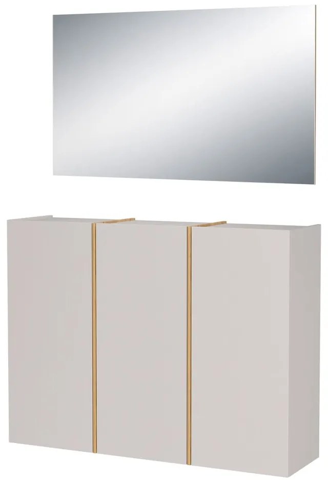 Кремав комплект за коридор 138x200x37 cm Libbiano – Germania