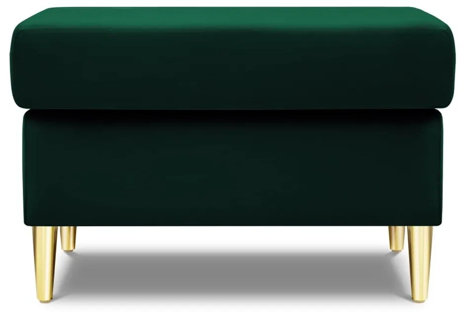 Зелена кадифена табуретка Kyoto – Cosmopolitan Design