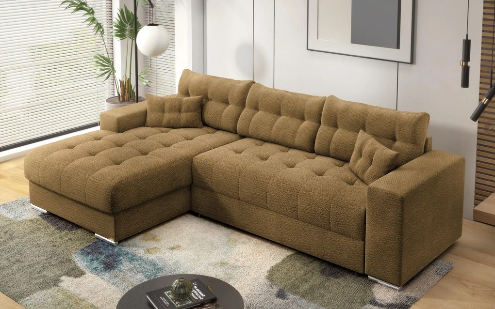Разтегателен ъглов диван Сандер