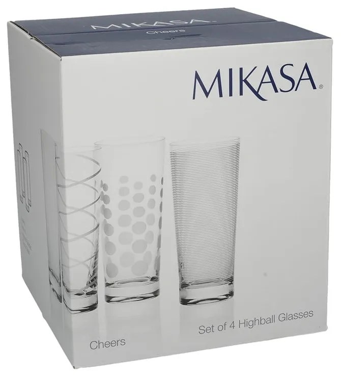 Чаша в комплект от 4 бр. 550 ml Cheers - Mikasa