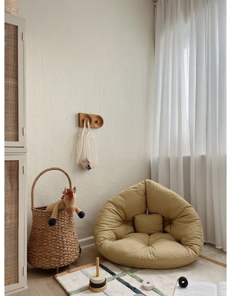 Жълт детски фотьойл Mini Nido - Karup Design