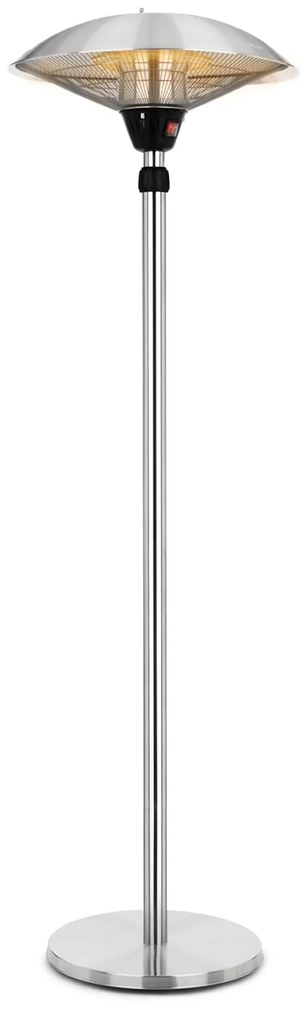 Blumfeldt Heat Guard, инфрачервен лъчист нагревател, IP44, регулируема височина, IR ComfortHeat, 2100W