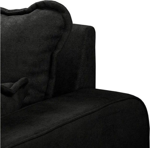 Черен диван 193 cm Beata - Ropez