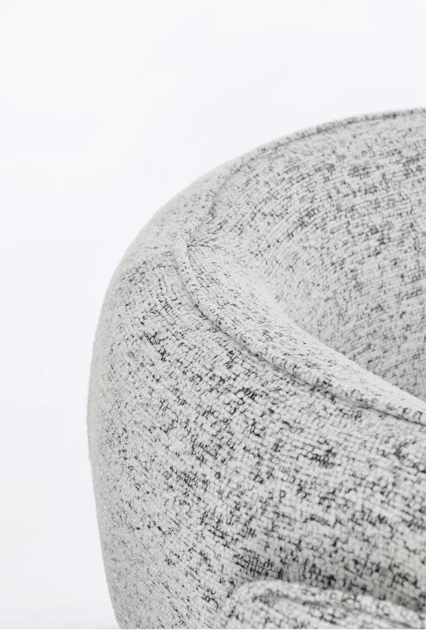 Светлосиво кресло Aisha – Bizzotto