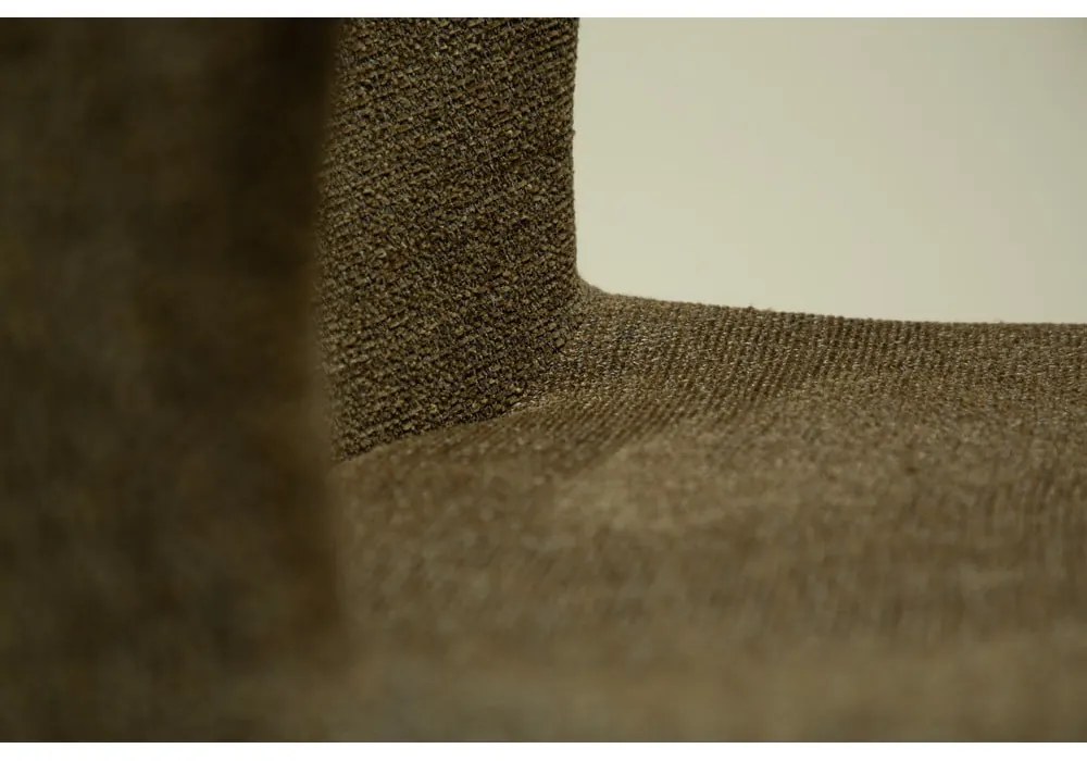 Тапициран трапезен стол в цвят каки Glam – DAN-FORM Denmark