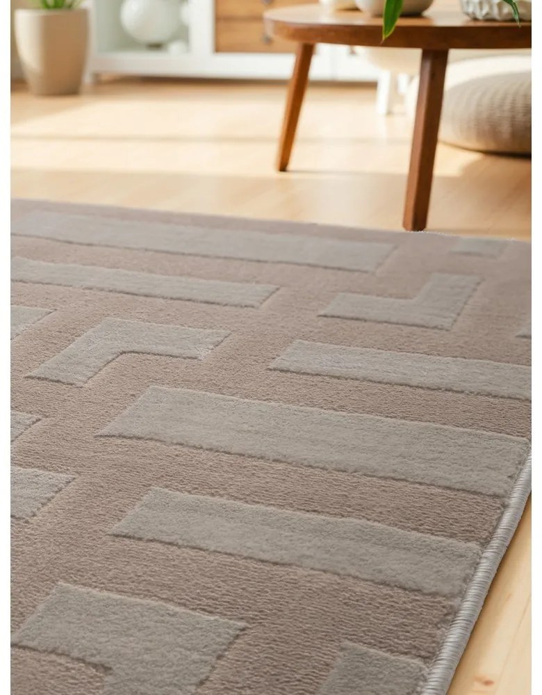 Бежова пътека 80x240 cm Perles Onyx – Elle Decoration