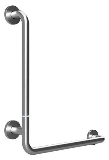 Опорна ръкохватка 63x68 см неръждаема стомана/сребристо