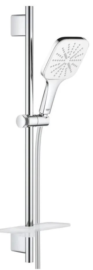 GROHE 26596000 - Душ комплект VITALIO SMARTACTIVE 130 CUBE 600 mm, полирано хромово покритие