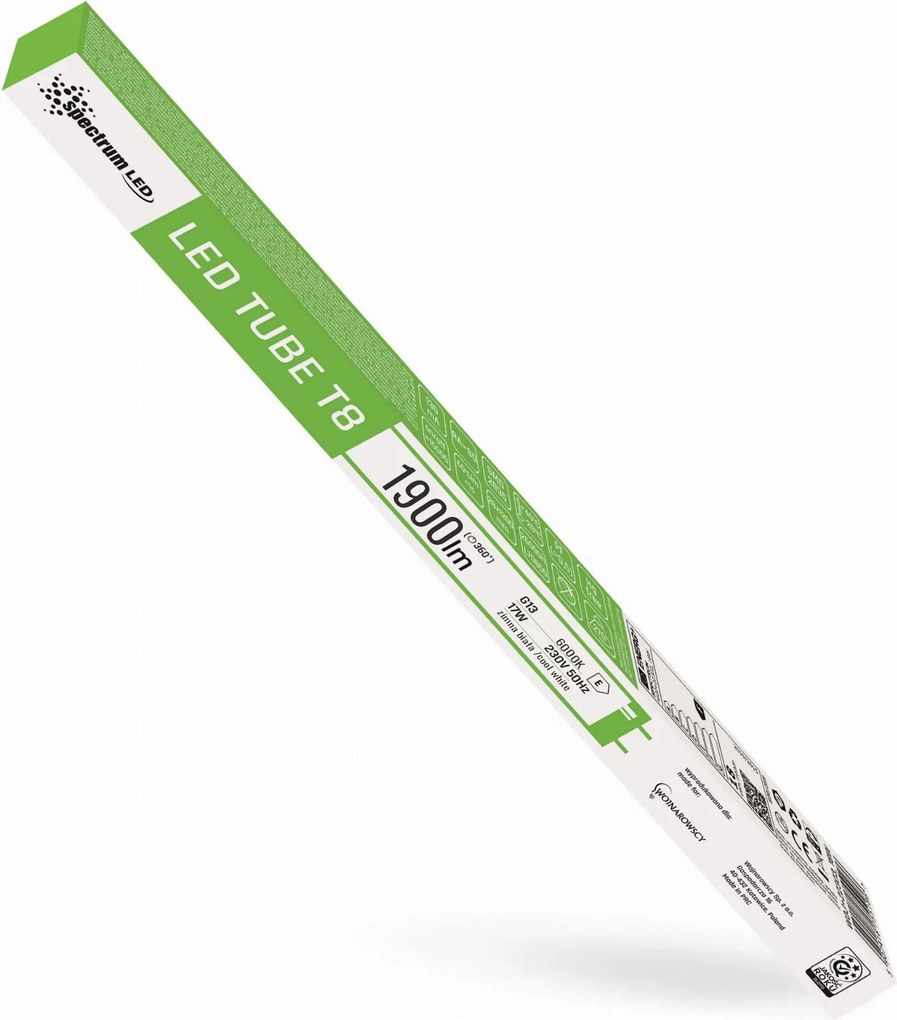 LED флуоресцентна тръба Cool White 120CM T8 230V 17W WOJ+22305