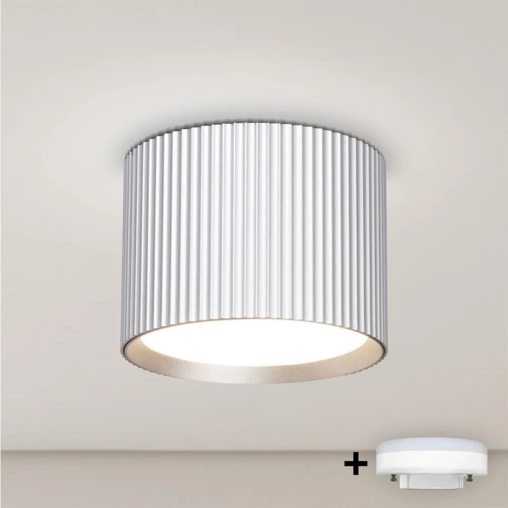 BRILAGI - LED Точково осветително тяло STRIPY 1xGX53/15W/230V 60x82 mm сребристо