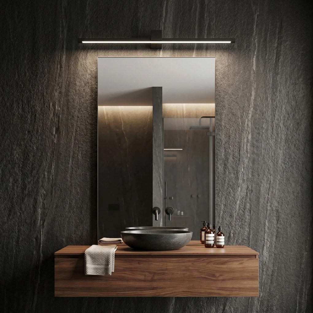 LED аплик за баня SWE051-1W 80 cm Black