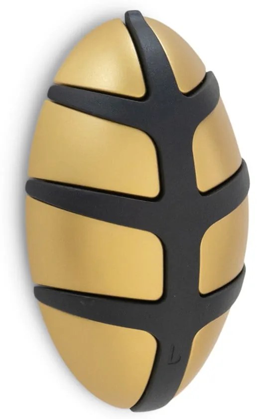 Кука за стена в златист цвят Bug - Spinder Design