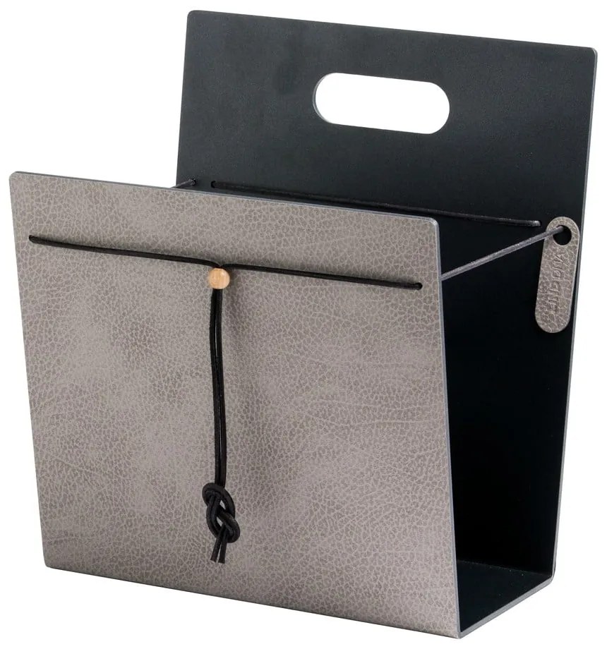 Стойка за списания от метал и еко кожа Hippo M – LIND DNA