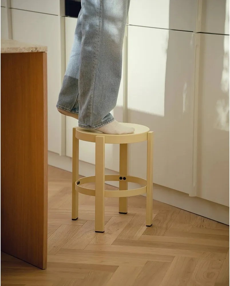 Жълт стоманен стол Doon – noo.ma