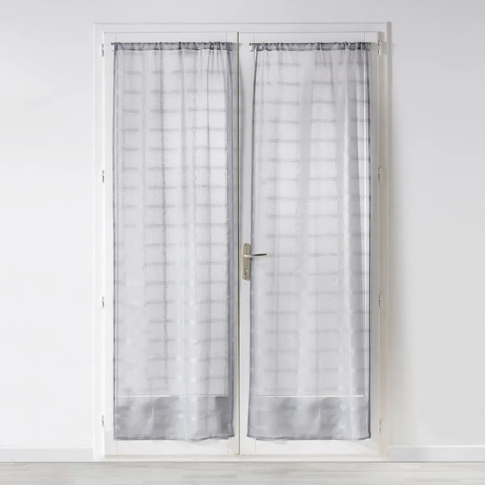 Сиви завеси в комплект от 2 бр. 70x200 cm Candide – douceur d'intérieur