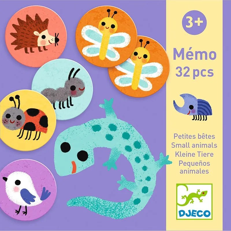 Djeco - Мемо малки животни DJ08254
