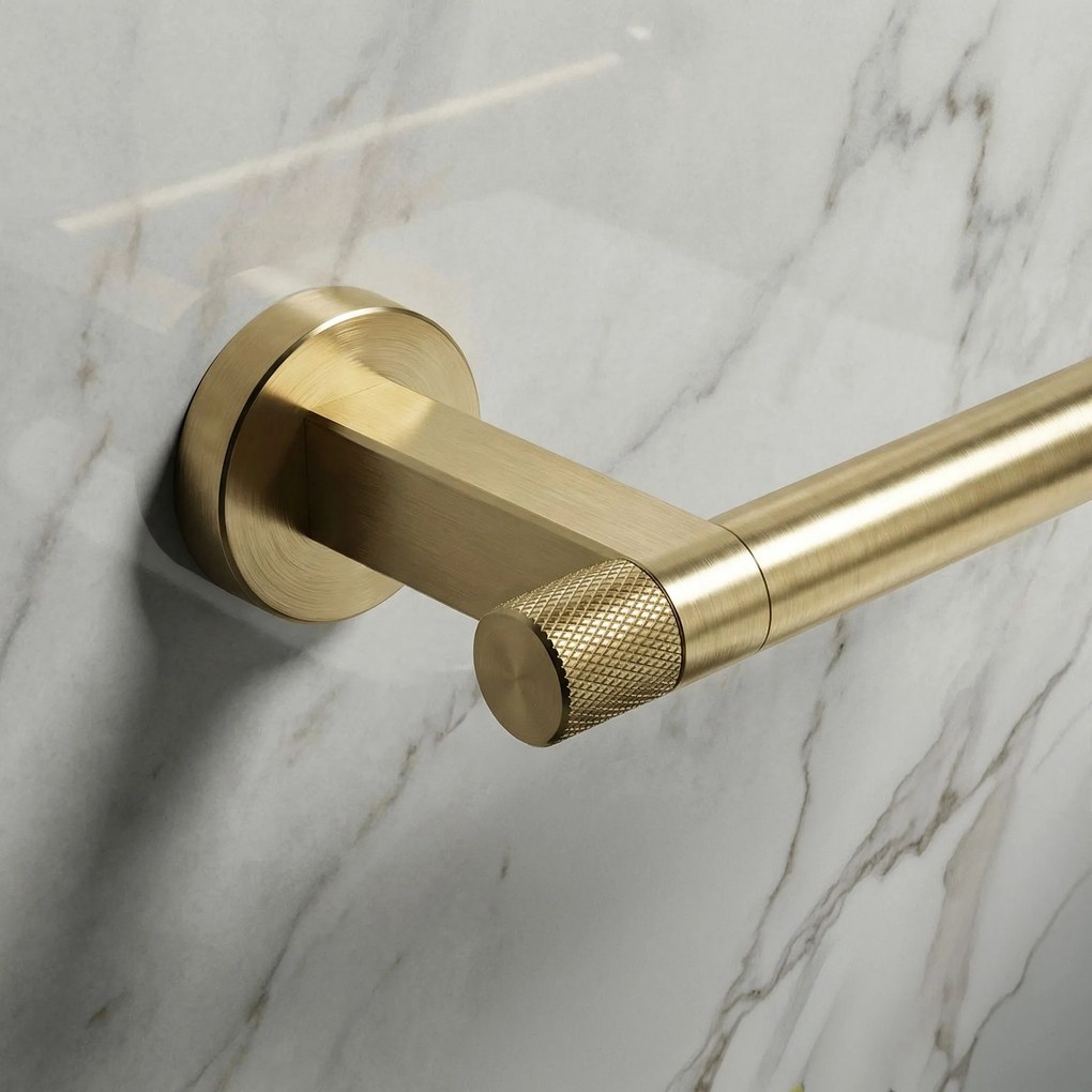 Поставка за тоалетна хартия 39105 ORI Brush Gold