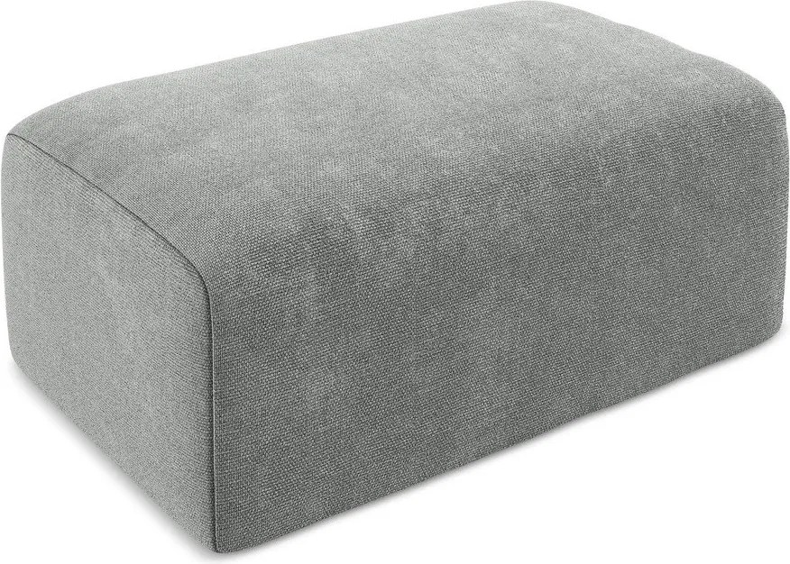 Сива шенилова табуретка Kona – Makamii