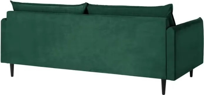 Тъмнозелен кадифен диван 203 cm Juli – Ropez