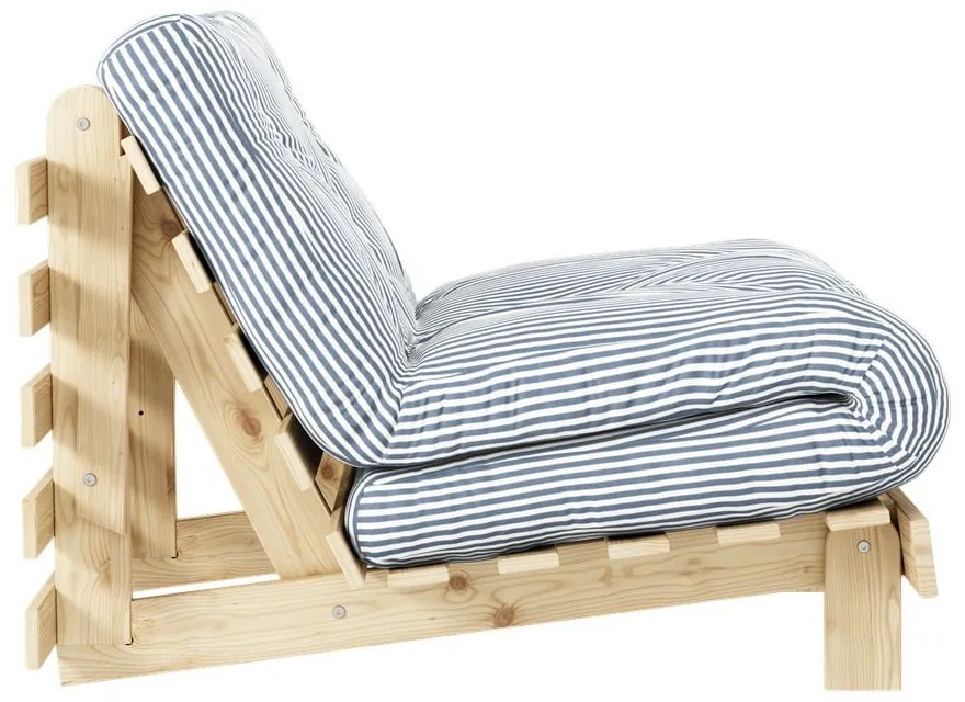 Бял/светлосин фотьойл Roots - Karup Design