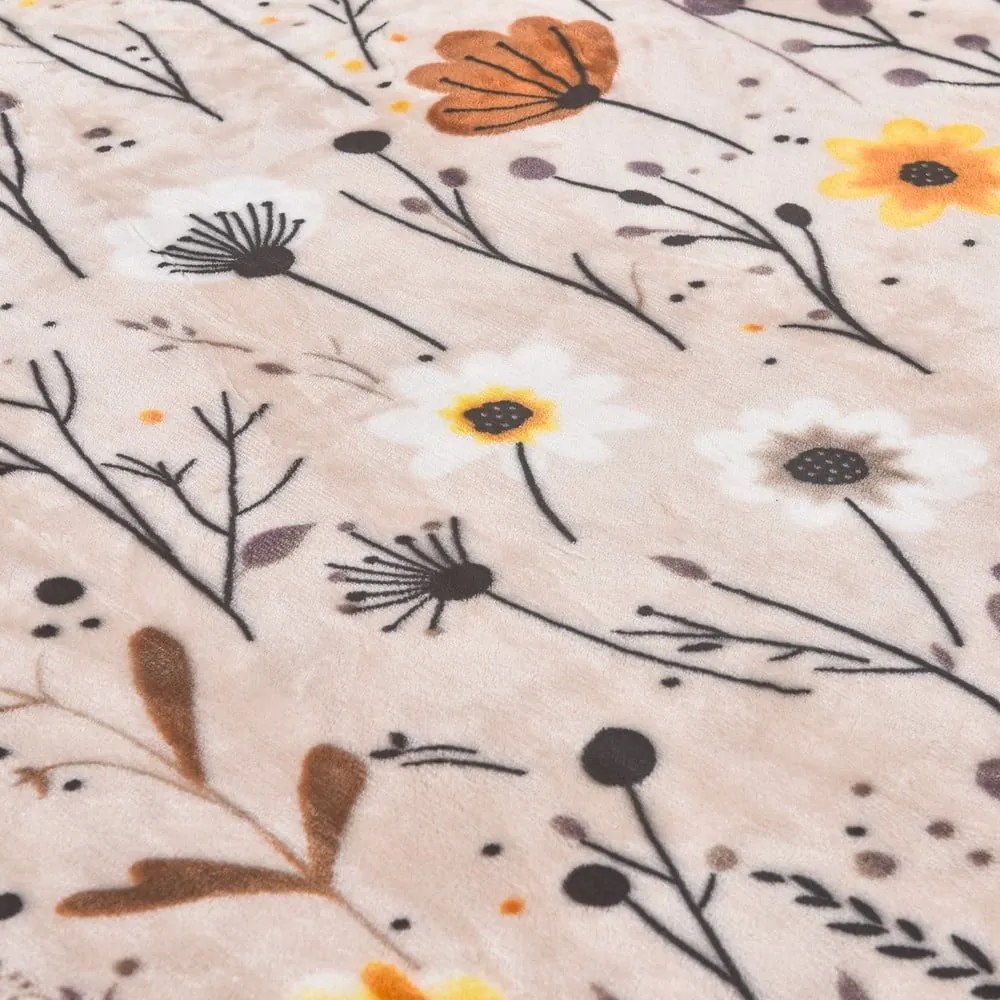 Единично спално бельо от микроплюш 140x200 cm Valentina – My House