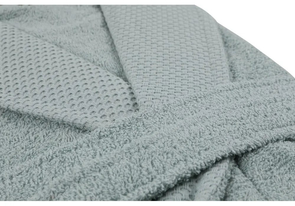 Памучен халат в ментов цвят размер XL Cappa - Foutastic