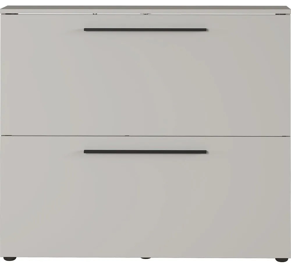 Сив и бежов висящ шкаф за обувки Utah - Germania