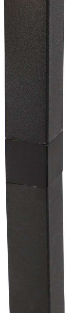 Интелигентна подова лампа черна 3-светлина с WiFi G95 - Big Cage