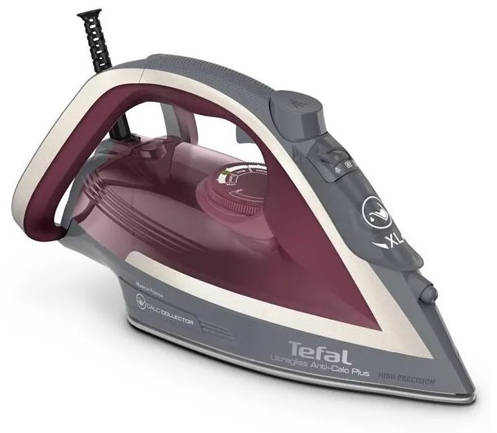 Tefal - Парна ютия ULTRAGLISS PLUS 2800W/230V бордо/сив