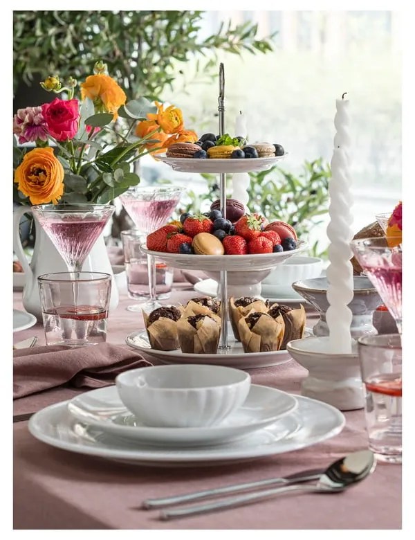 Прибори за хранене от неръждаема стомана в сребрист цвят 16 бр. Fuga – Gense