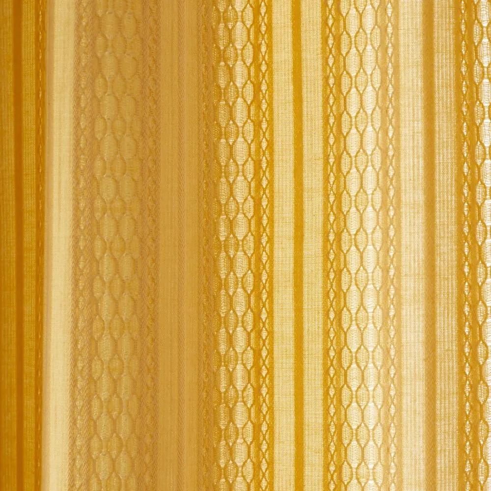 Жълта завеса 140x183 cm Zofia - Pineapple Elephant