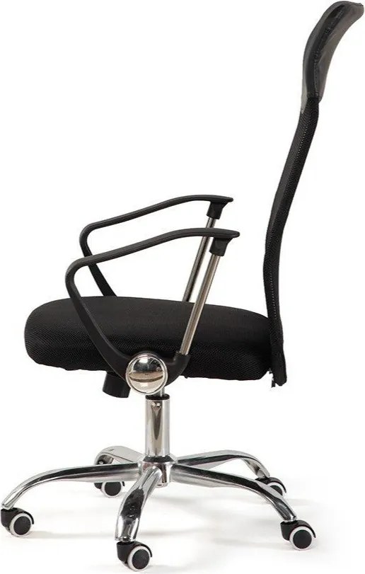 Черен тапициран офис стол Arco – Bonami Essentials