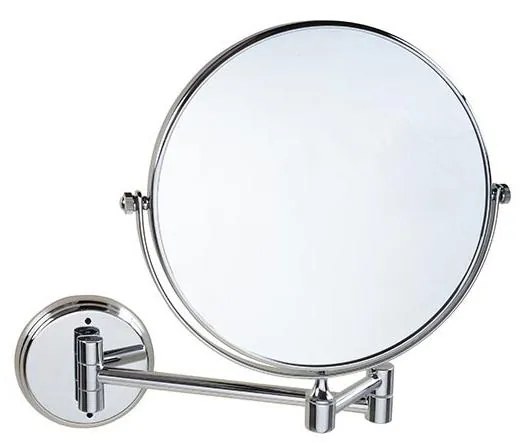 Козметично огледало 23x30 см, сребристо