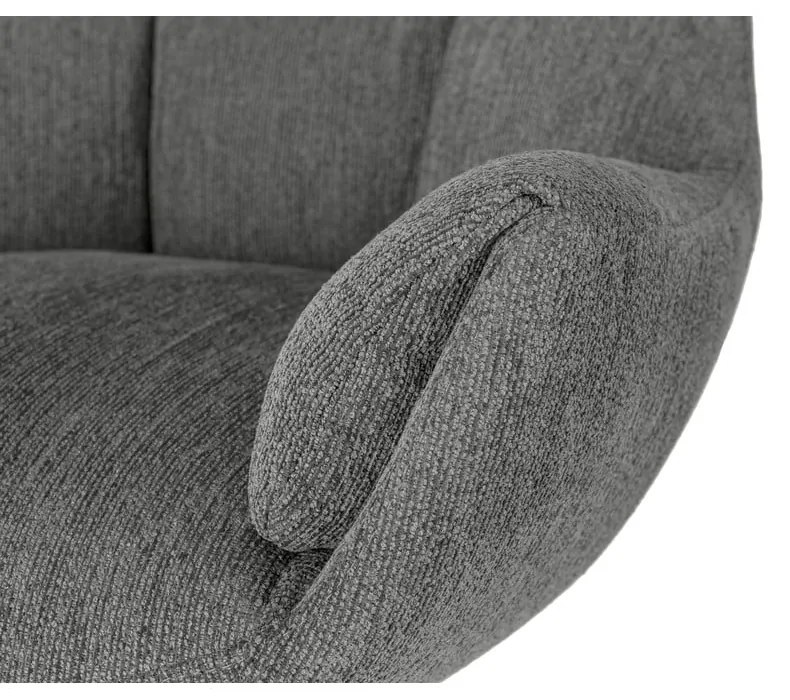 Сиво кресло Odette – Marckeric