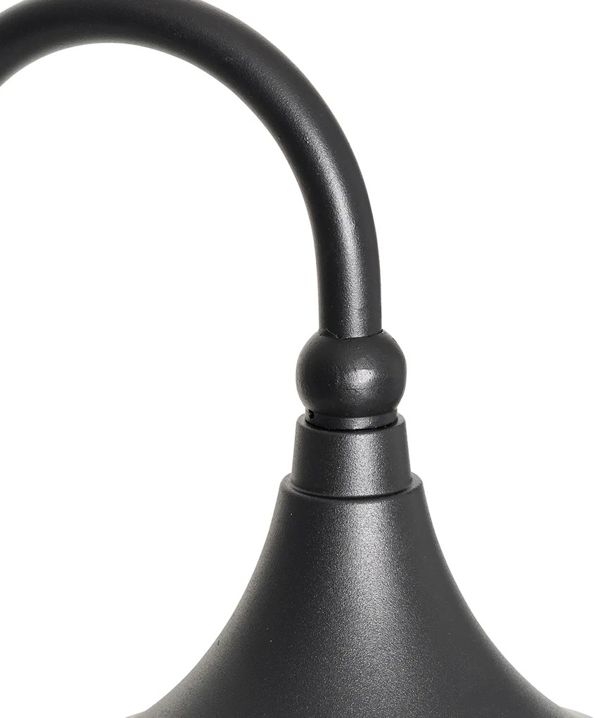 Интелигентна външна фенечка черна 125 см IP44 с Wifi A60 - Daphne