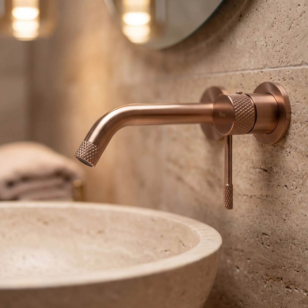 Смесител за вграждане REA Venti Brush Copper