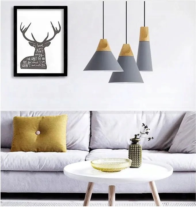 Лампа SCANDI B Gray APP059-1CP