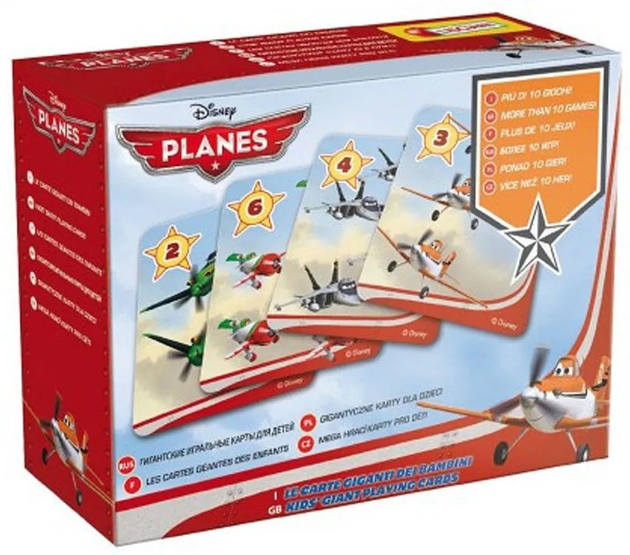 Образователни карти за игра Lisciani Planes 42777