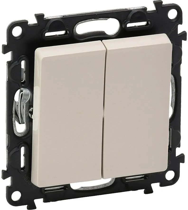 Legrand Сериен бутон NO/NC цвят крем Valena Life  - 752218