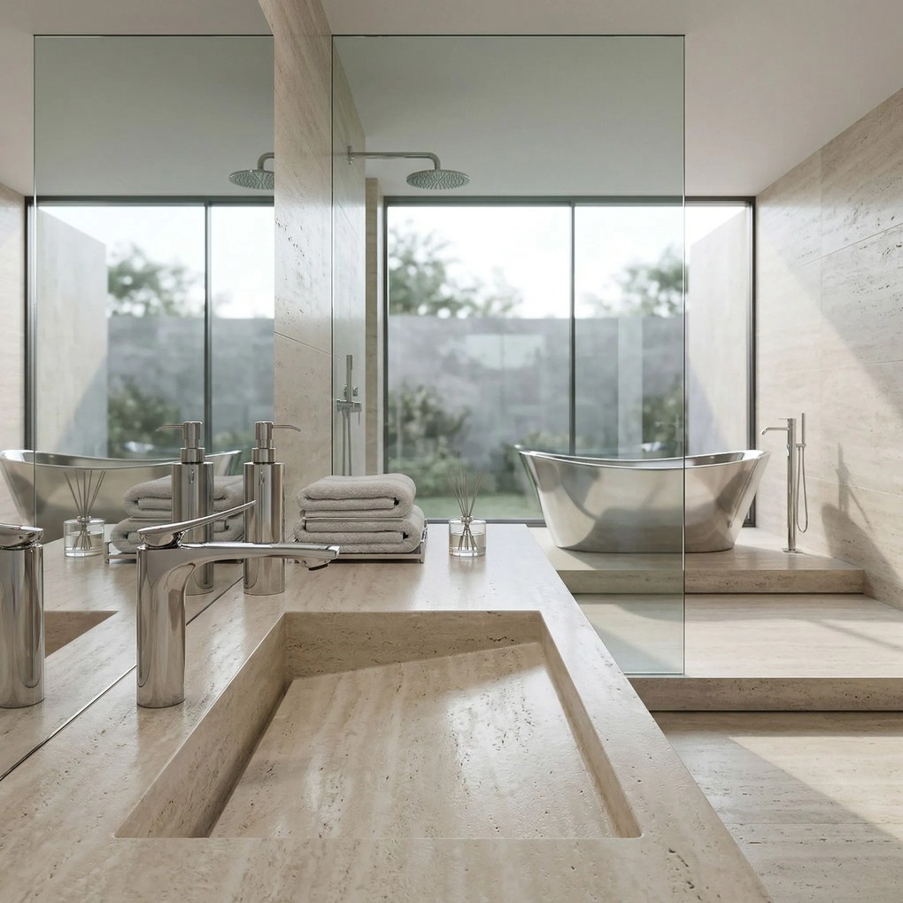 Смесител за мивка PREMIUM REA Vision Chrome Low