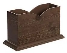 Пластвасов салфетник кафяв 13x7xh9см (JD-6814)