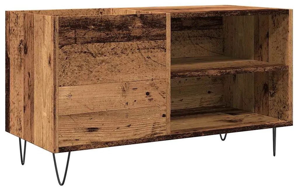 857242 vidaXL Шкаф за грамофонни плочи, 84,5x38x48 см, инженерно дърво