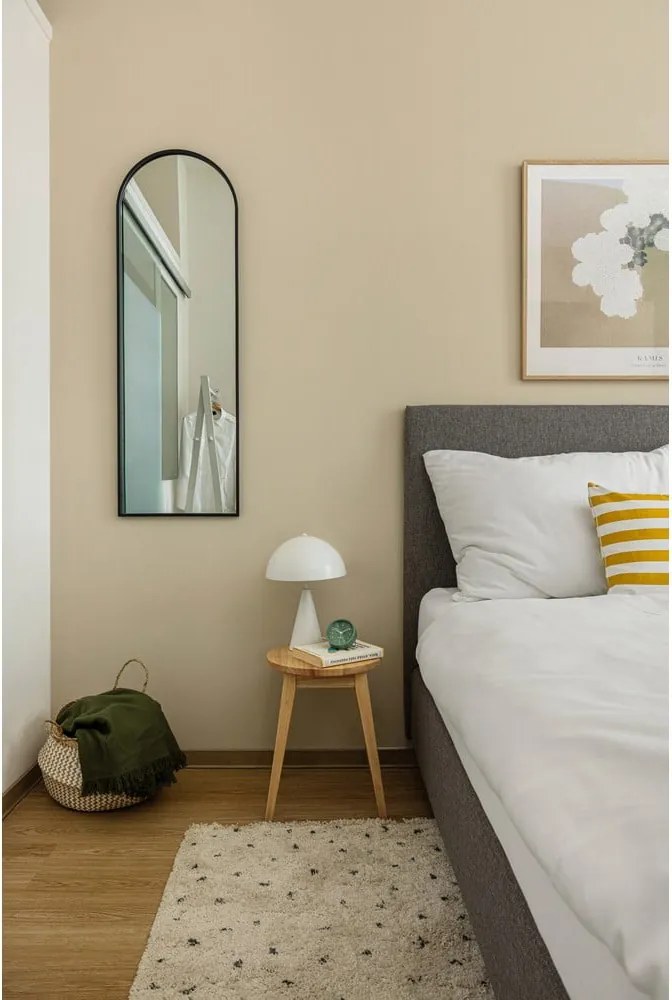 Черен/кремав килим 120x180 cm Dottie Black – Universal