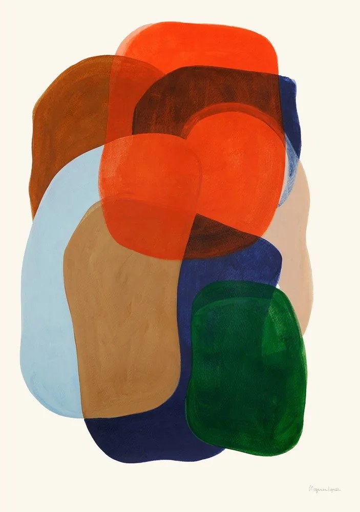 Постер 50x70 cm Big Hug – Berit Mogensen Lopez – The Poster Club