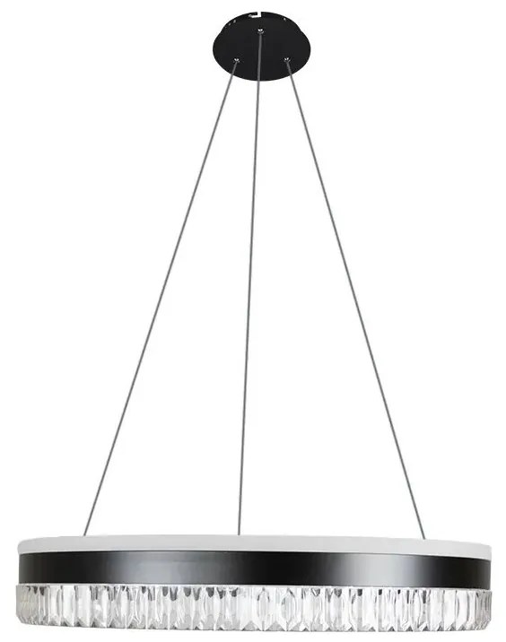 LED регулируем полилей на кабел 80W 230V 3000-6500K черен + DO